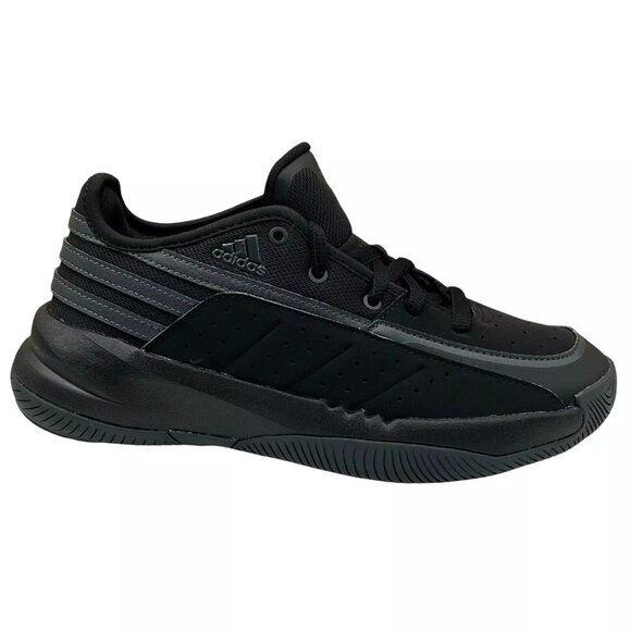 Adidas Front Court Low Top Basketball Sneakers Size Men\'s 6.5/Women\'s‎ 7.5 Black